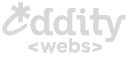 logo de oddity webs en color gris